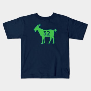 MIN GOAT - 32 - Navy Kids T-Shirt